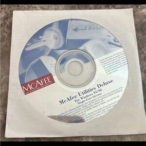 MCAFEE utilities Deluxe For Windows 95/98 Single-User License 1999